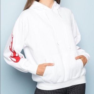 JOHN GALT Flames Hoodie